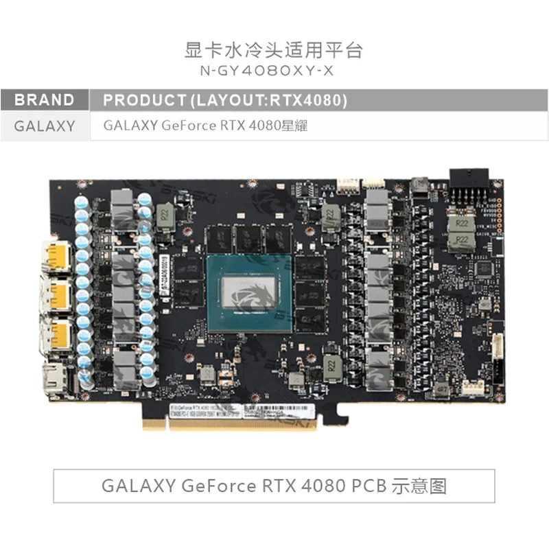 مكعب تبريد وحدة معالجة الرسوما - مراجعة Rtx 4080 Water Cooling Block وسعره