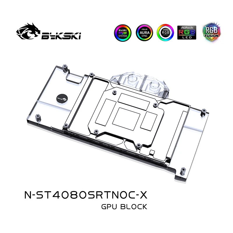 بلوك تبريد بمعالج الرسومات Byk - مراجعة Rtx 4080 Water Cooling Block وسعره