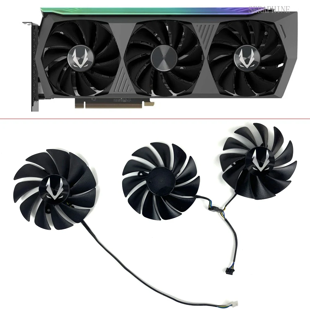 مروحة GPU جديدة 89 مم 4PIN GA9 - مراجعة Rtx 3080 Ti 12Gb وسعره