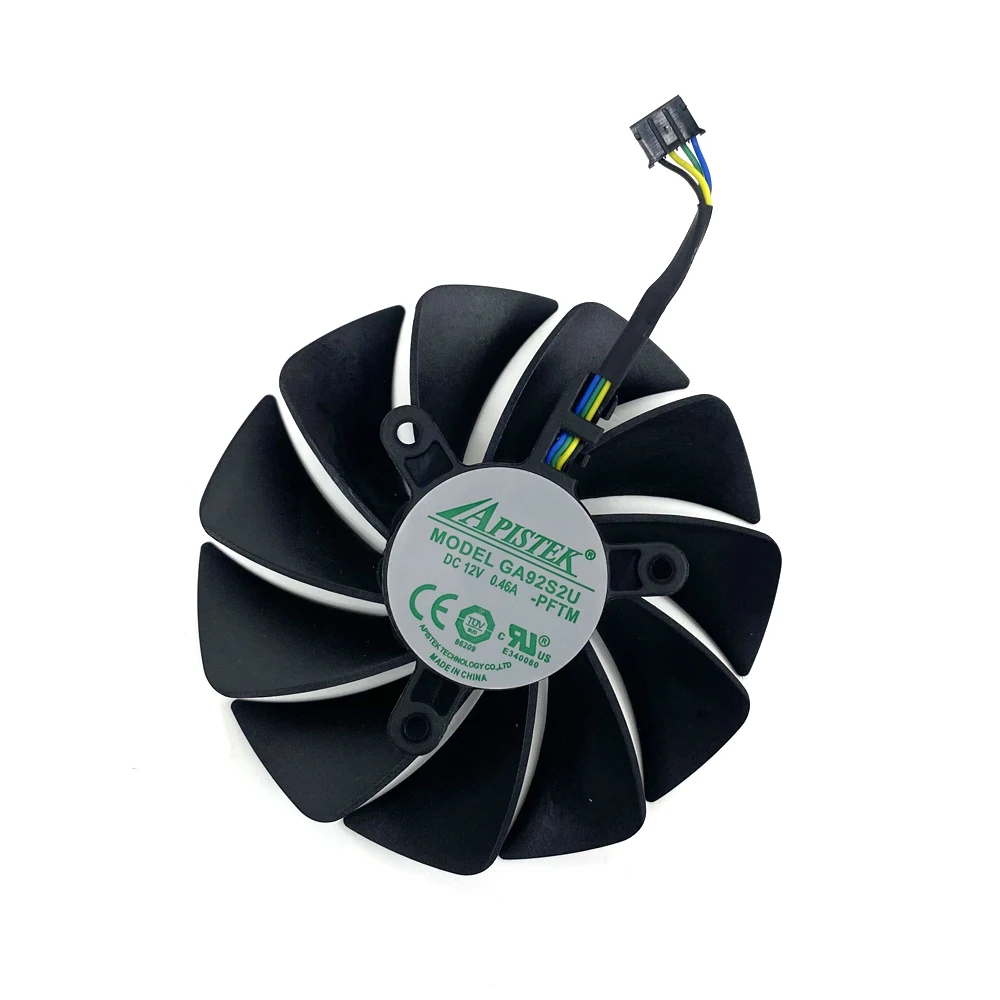 مروحة GPU جديدة 89 مم 4PIN GA9 - مراجعة Rtx 3080 Ti 12Gb وسعره